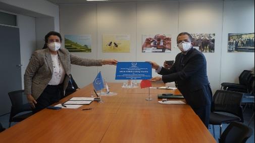 signature d'un accord désignant le CNESTEN premier Centre d’Excellence africain de l’AIEA